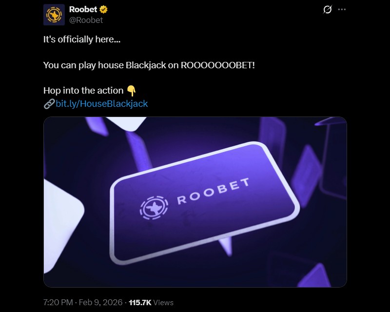 Twitter Roobet Games Blackjack